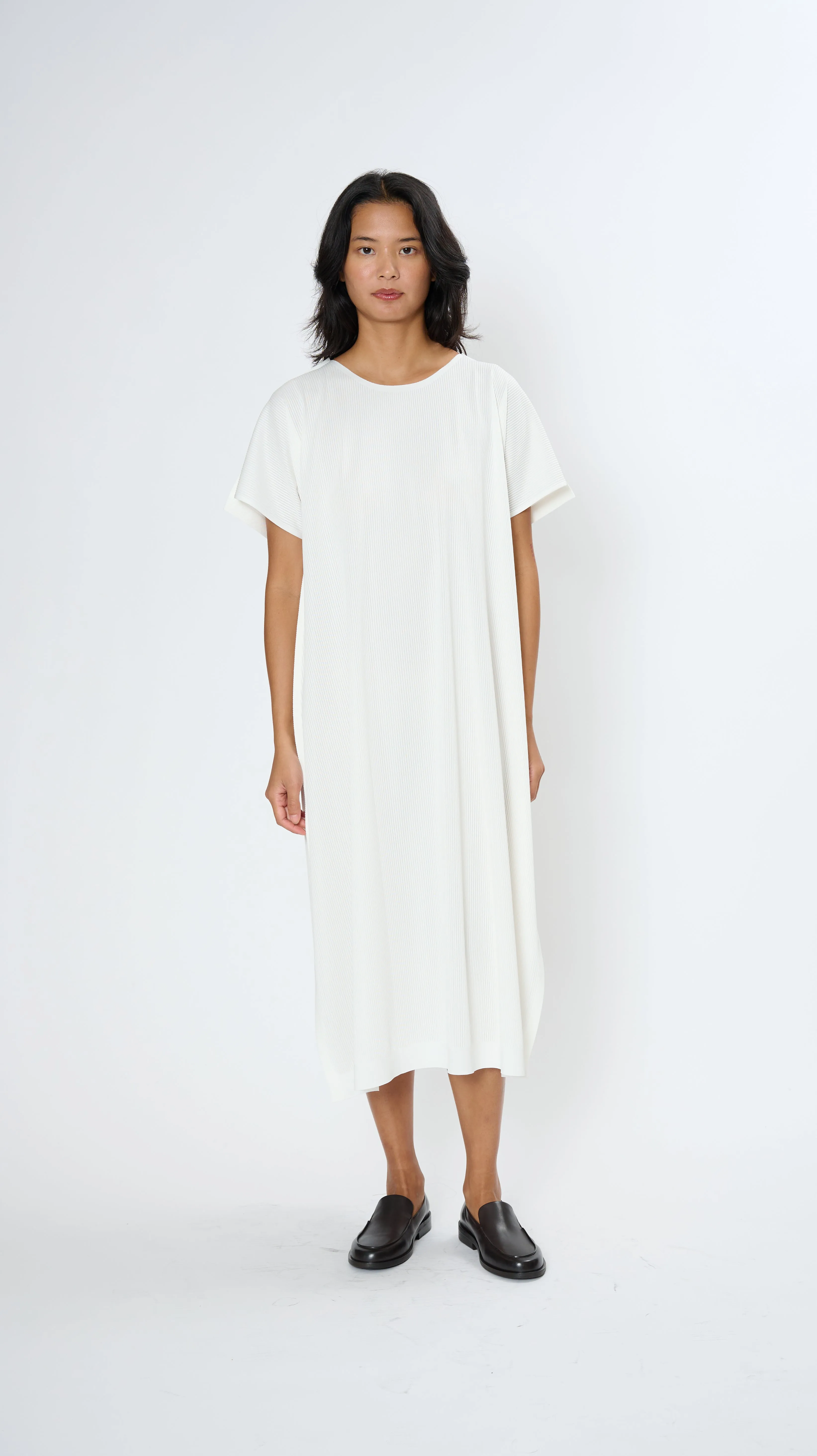 A-POC Form Dress in Off White