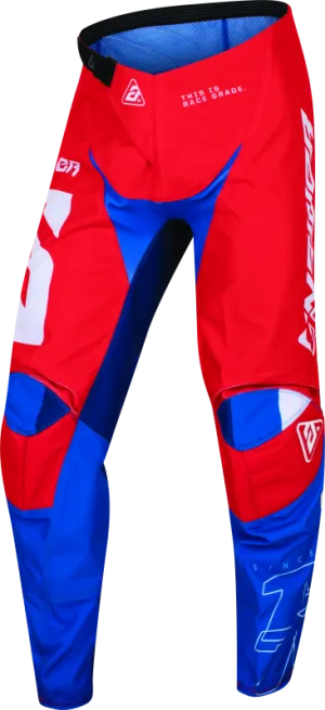 Answer 23 Syncron CC Pant Red/White/Blue Youth Size - 18