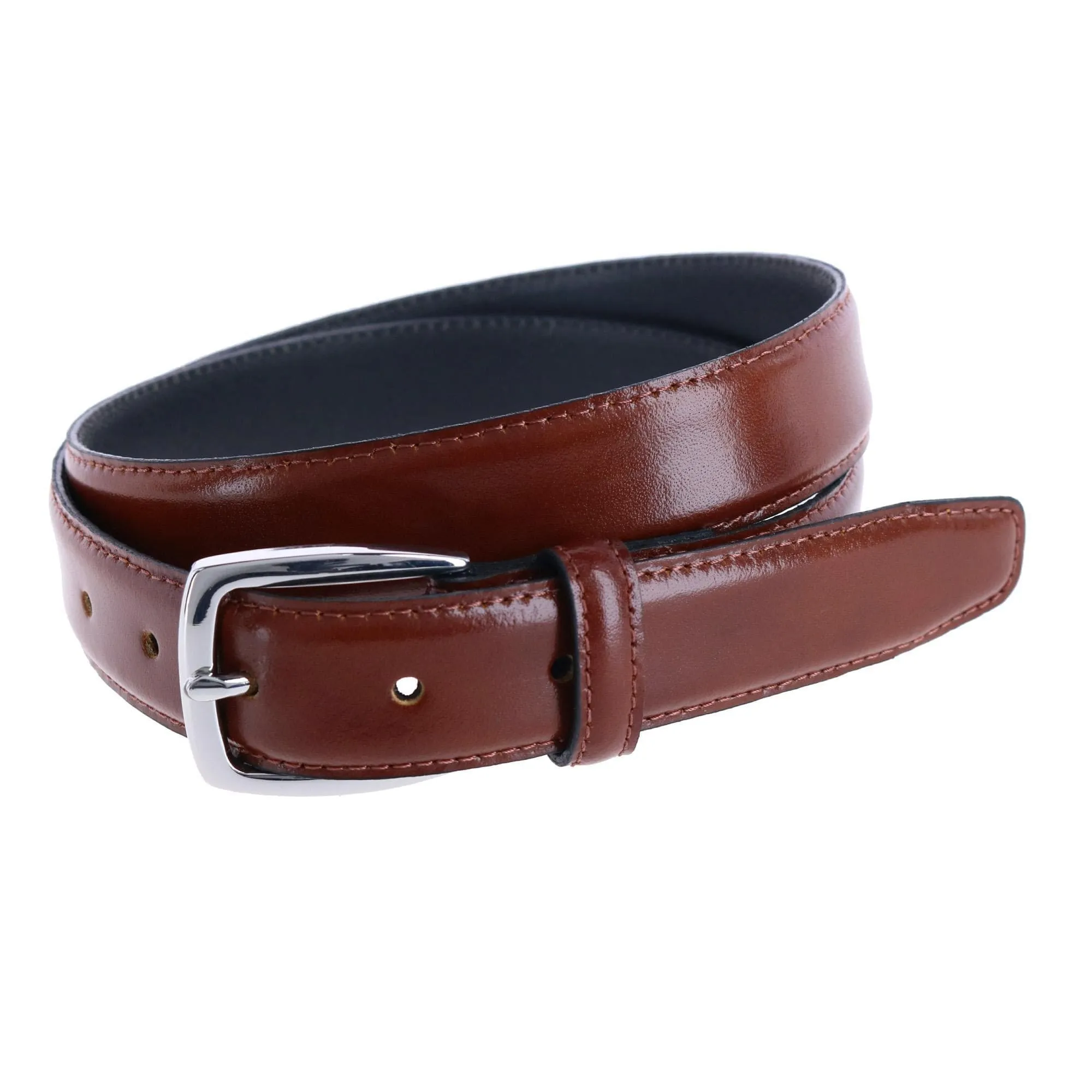 Ascentix Men's Genuine Leather Dress Belt