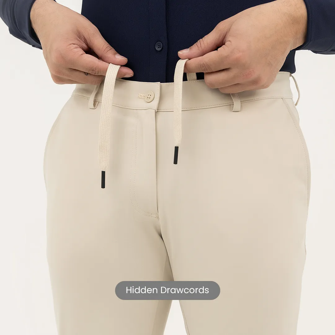 Beige Next-Gen Boardroom Pants