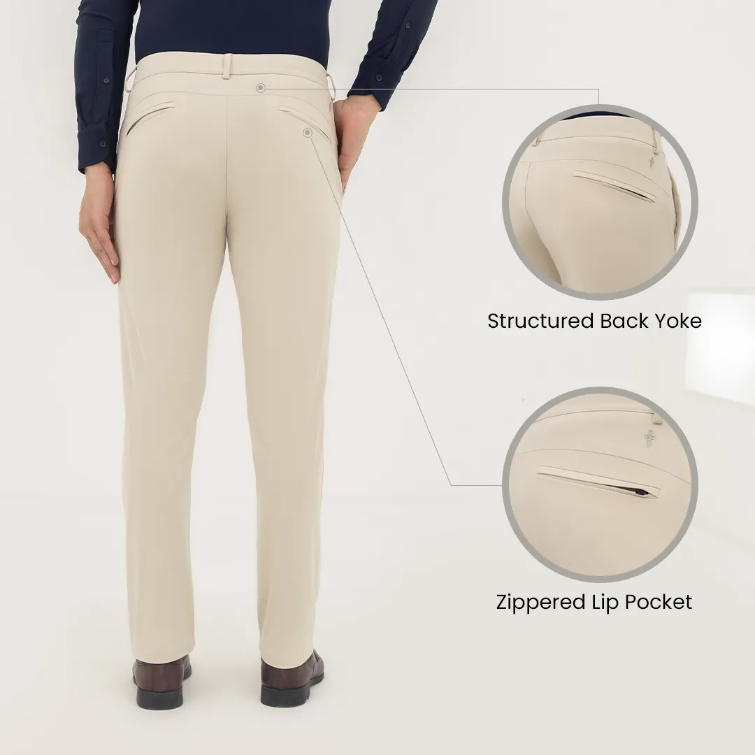 Beige Next-Gen Boardroom Pants