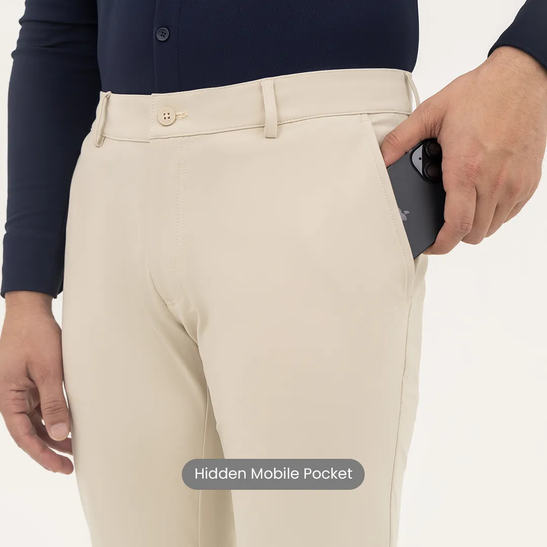 Beige Next-Gen Boardroom Pants