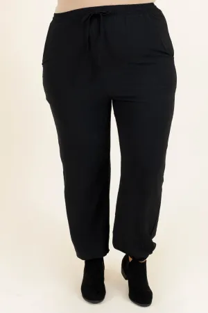 Business As Usual Pants, Black