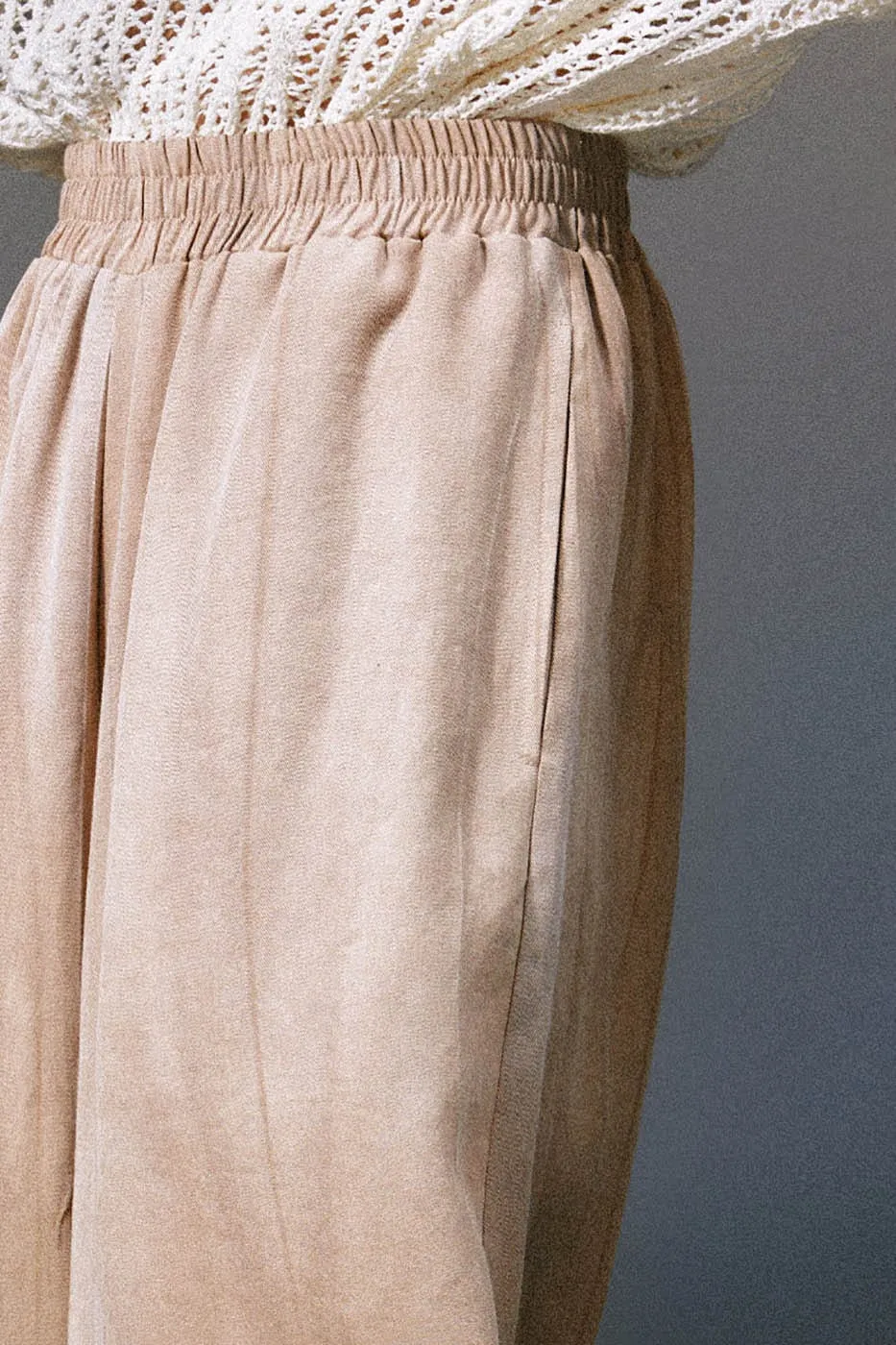 Drawstring Palazzo Pants