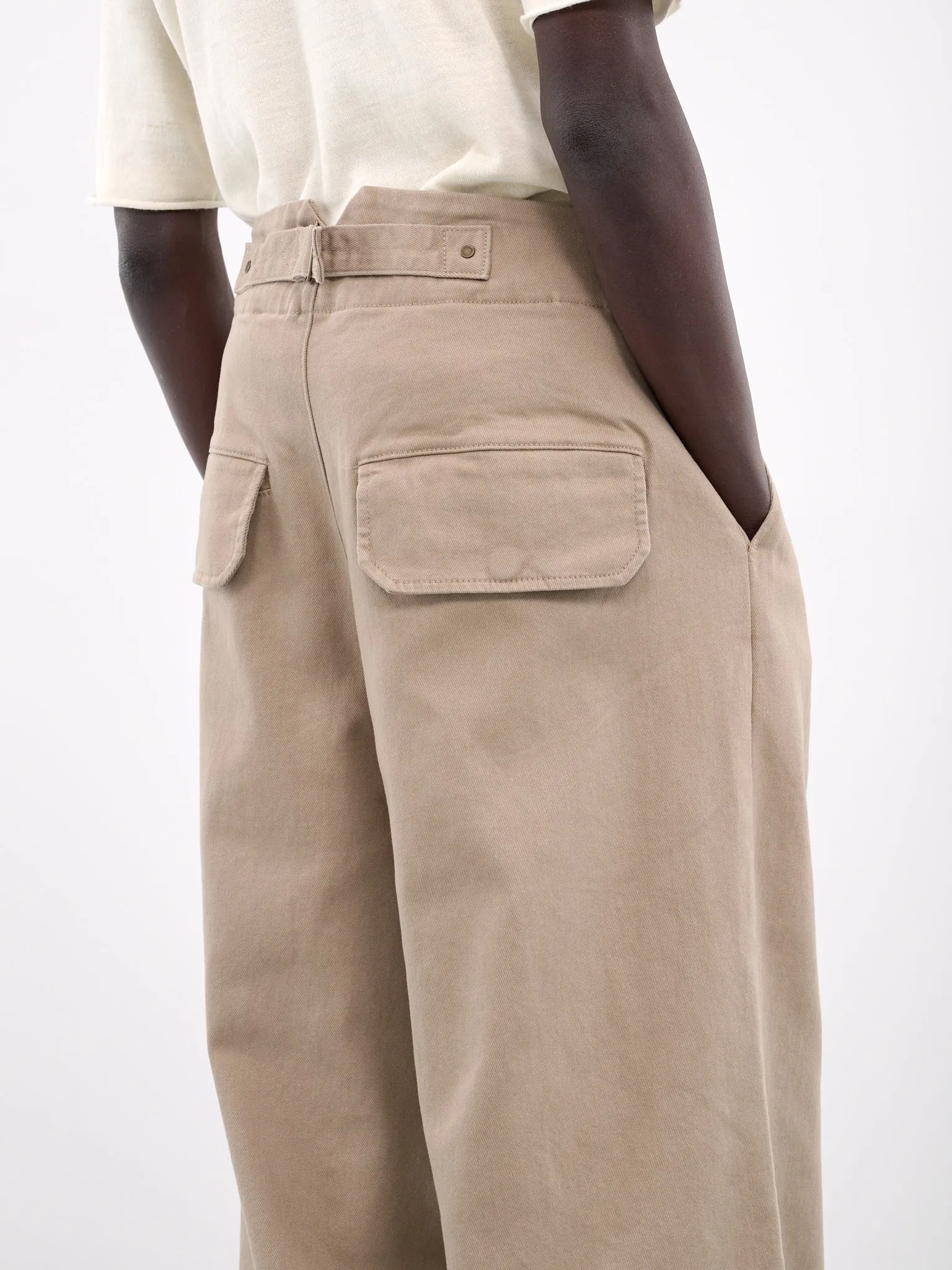 Drawstring Trousers (ES2546TA-TAN)