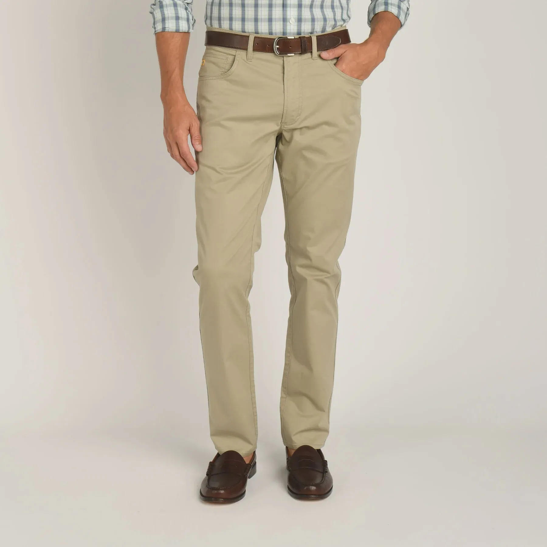 Duck Head Men's Shoreline Twill 5-Pocket / Khaki