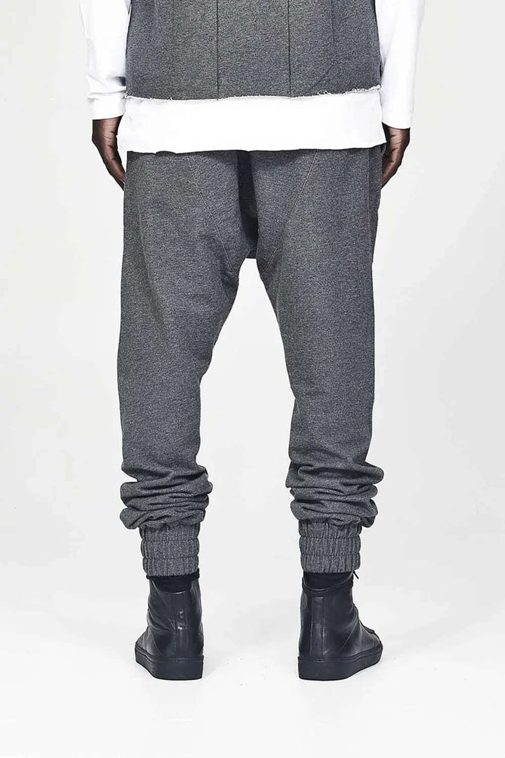 Fleece Jogger - Dark Marle