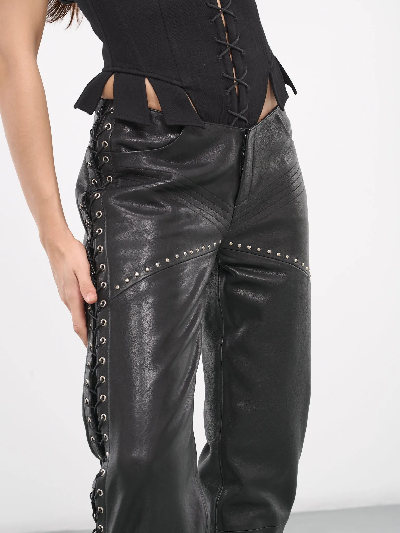 Hard Candy Leather Trousers (031-HARD-CANDY-BLACK)