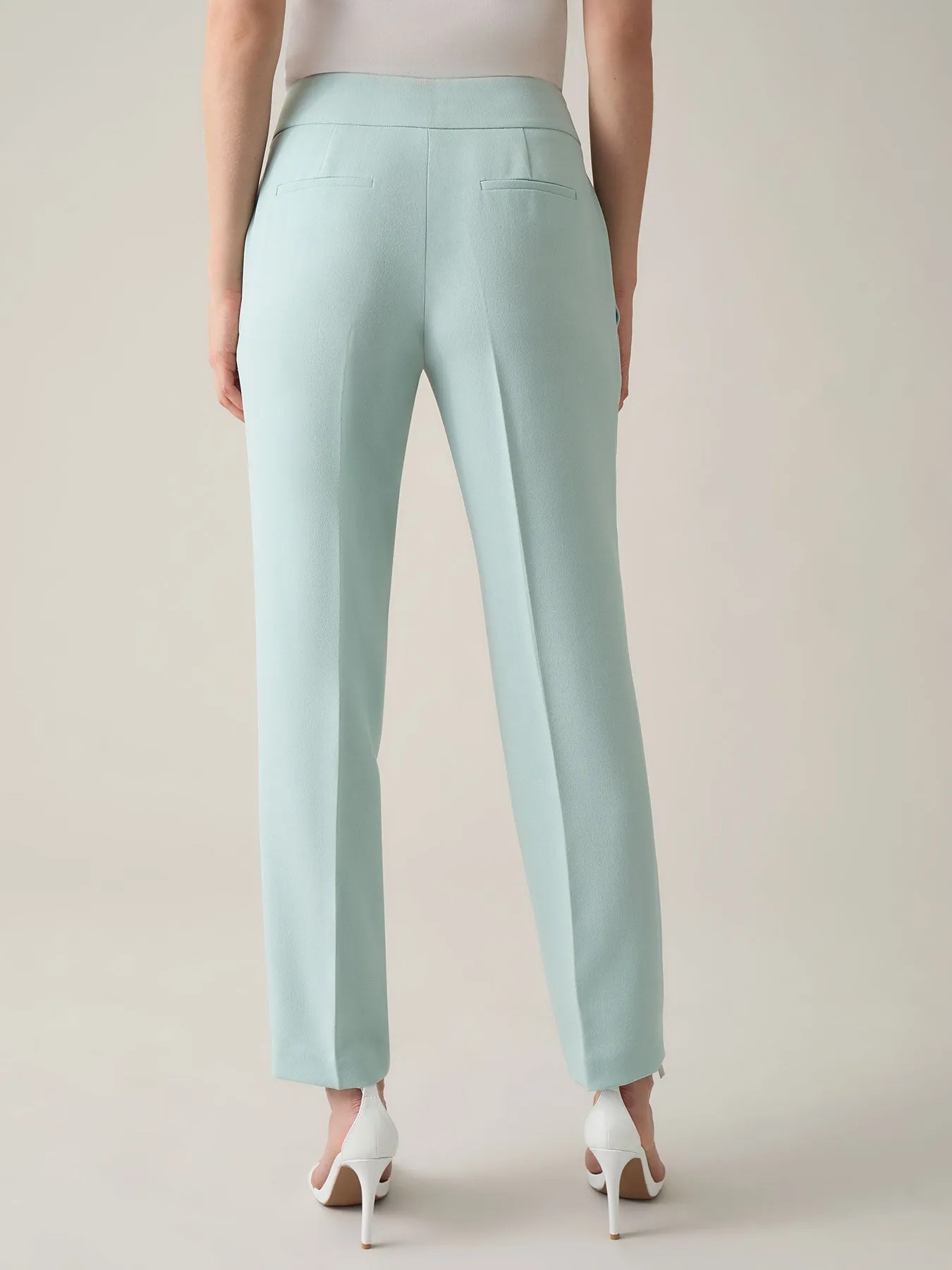 Harlow Pant, Iconic Stretch Crepe