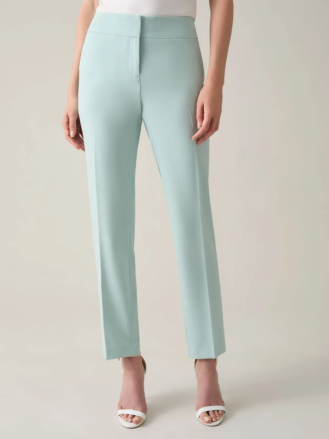 Harlow Pant, Iconic Stretch Crepe