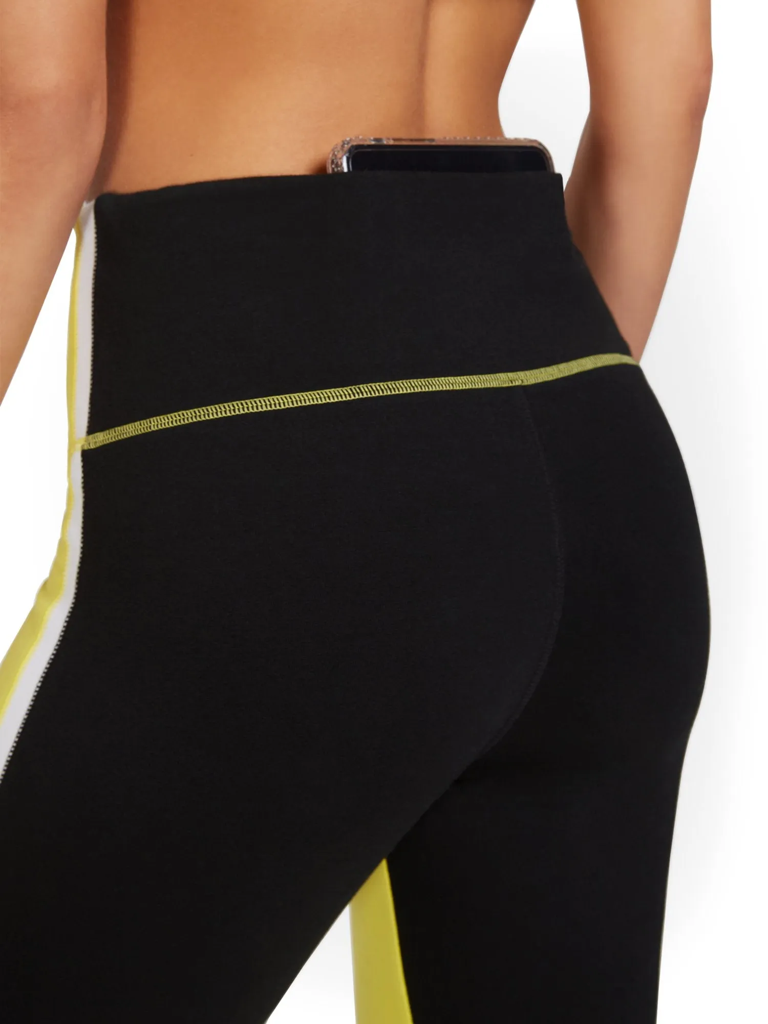 High-Waisted Colorblock Pocket Legging