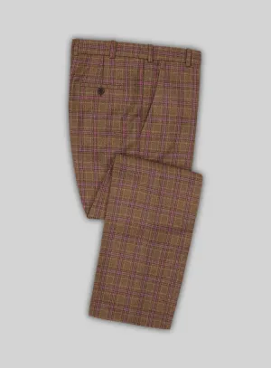 Italian Valmi Checks Tweed Pants