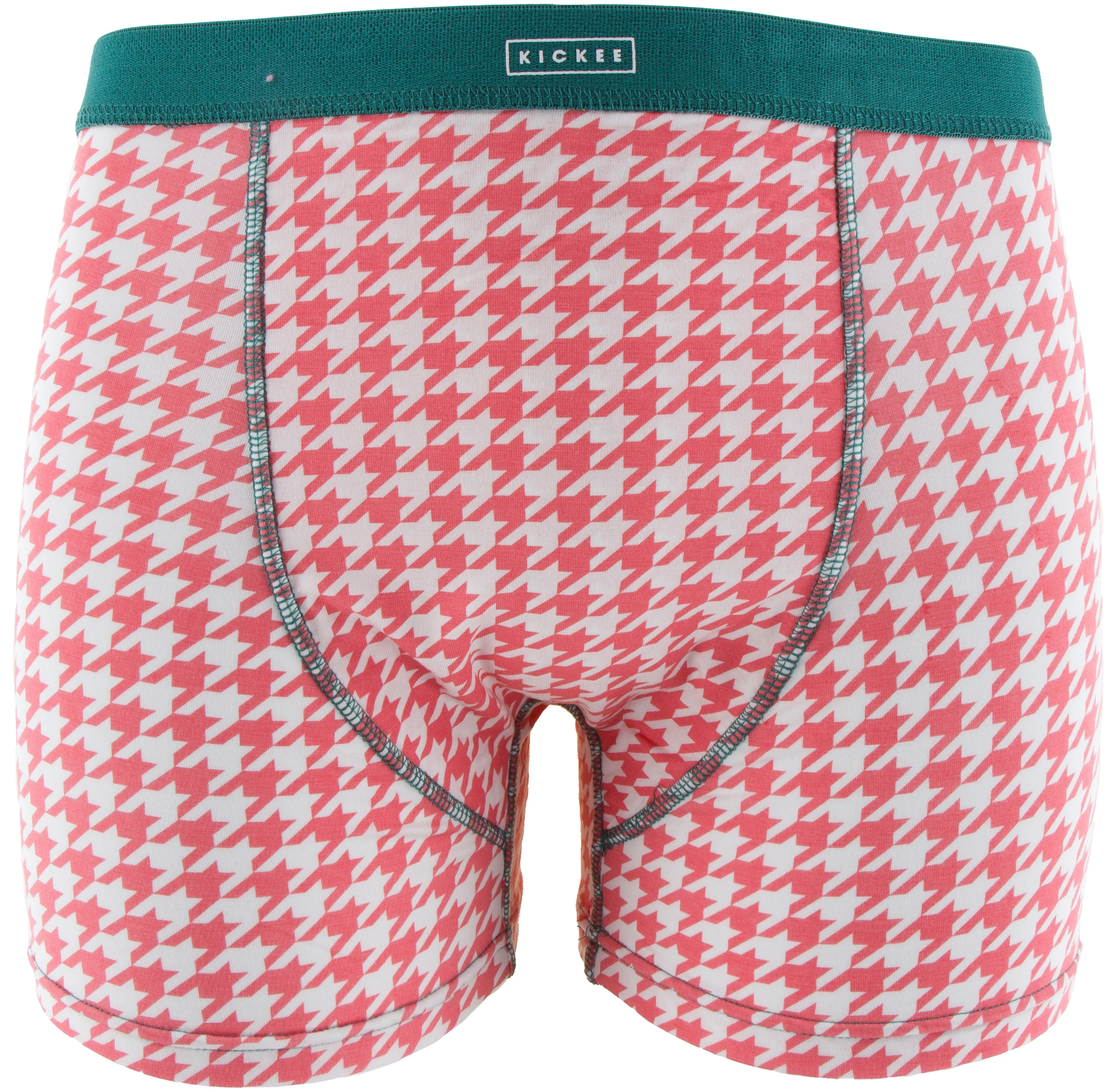 KicKee Pants English Rose Houndstooth Men's Boxer Brief