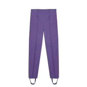 Lardini Elegant Purple Viscose Pants