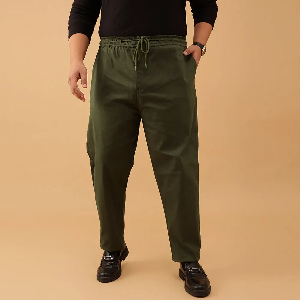 Linen Strectable Pants