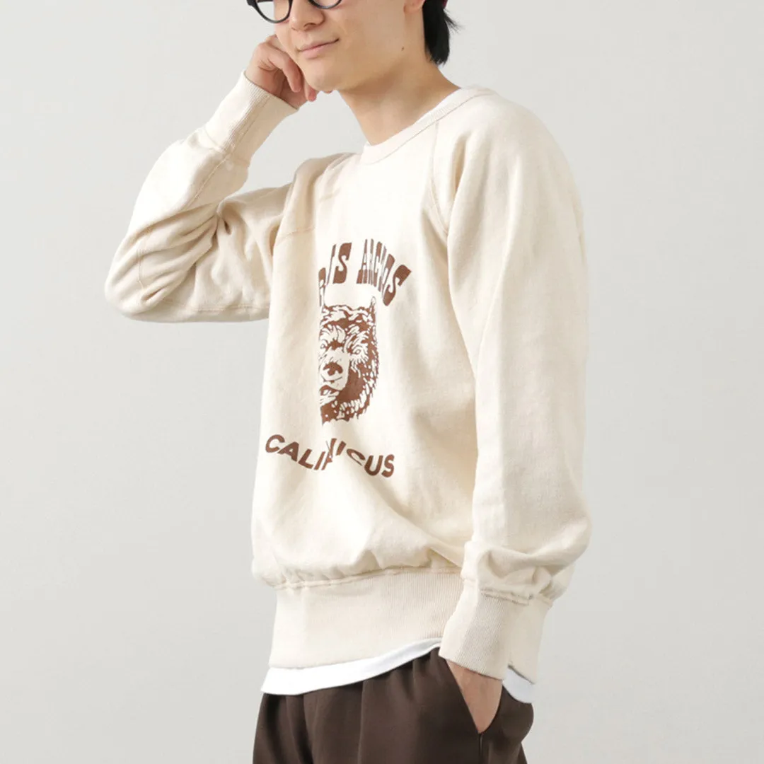 MIXTA / URSUS ARCTOS raglan sleeve sweatshirt