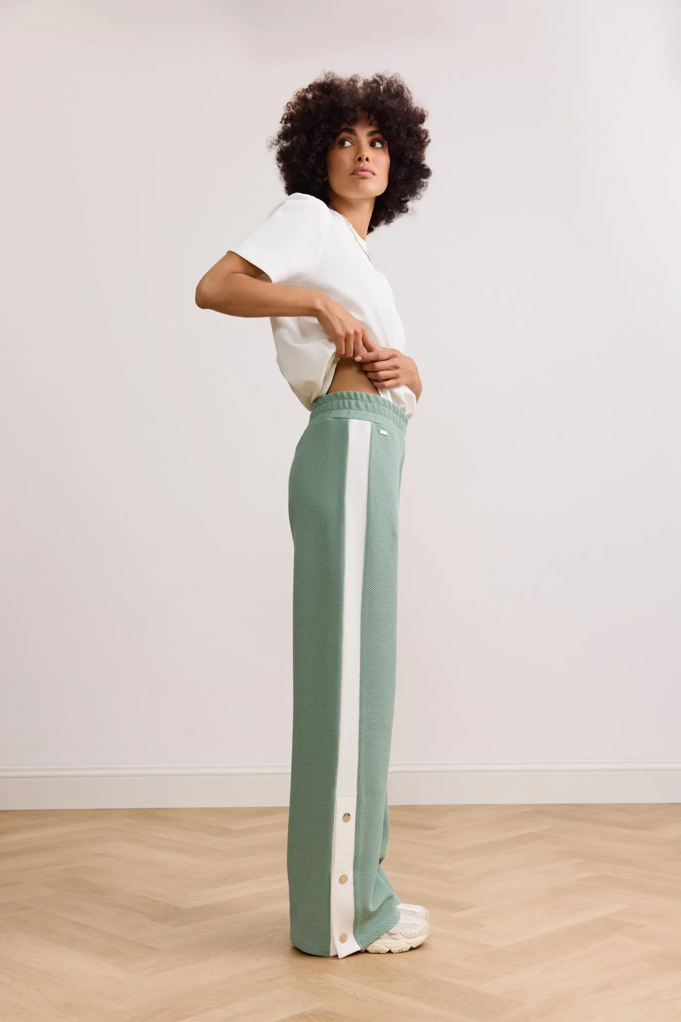 MOON CLASSIC track pants - Sage