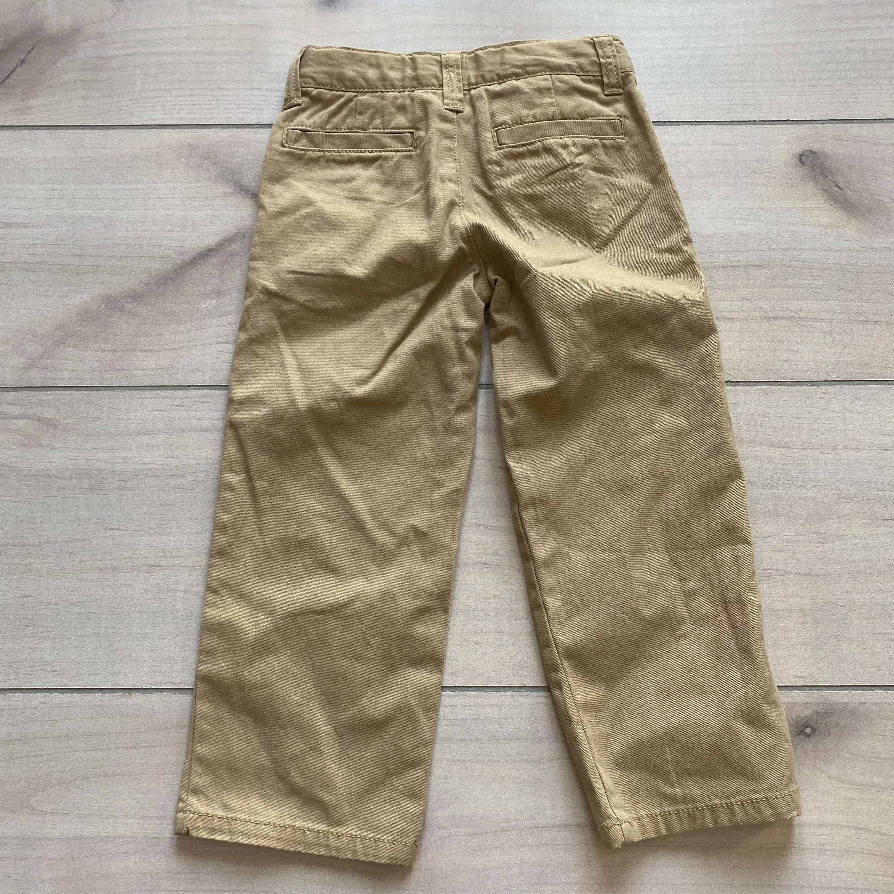 NEW Gymboree Khaki Interior Button Tab Classic Fit Khaki Pants