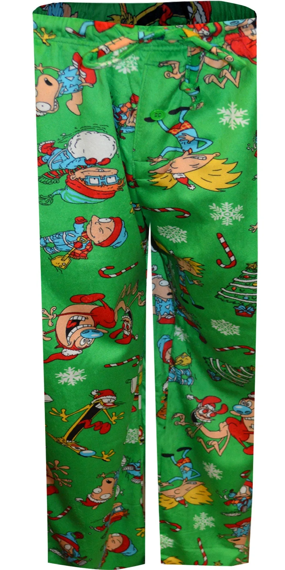 Nickelodeon Classic 90's Favorites Christmas Silky Fleece Lounge Pant