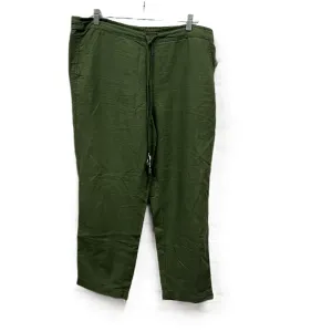 Pants Lounge By J. Crew In Green, Size: 16