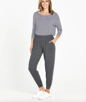 Paris Pant by Betty Basics - Charcoal