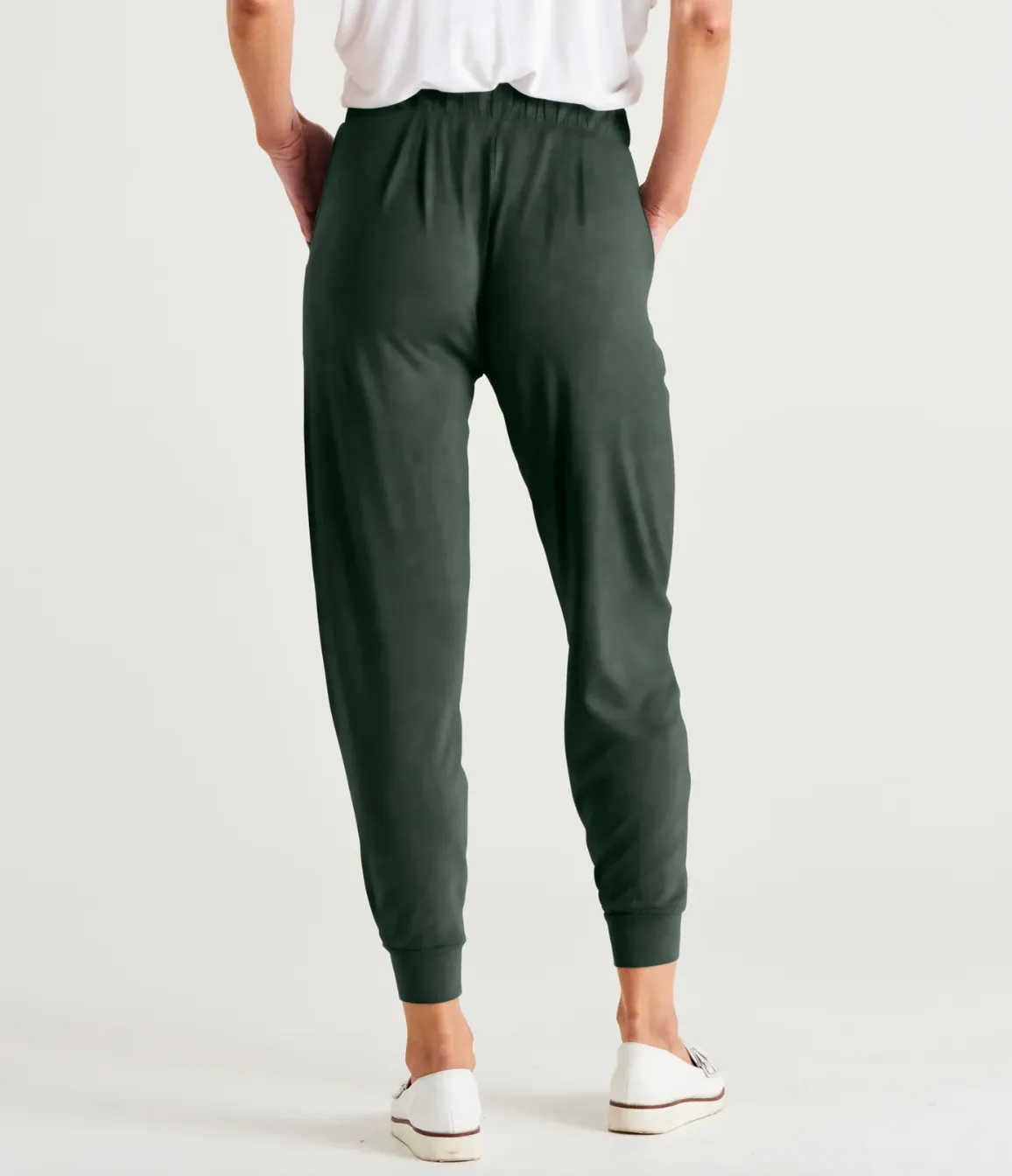 Paris Pant by Betty Basics - Dusty Moss