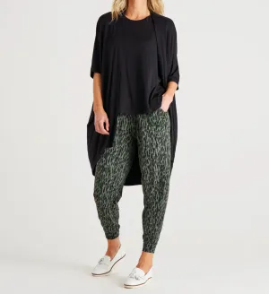 Paris Pant by Betty Basics - Khaki Spots