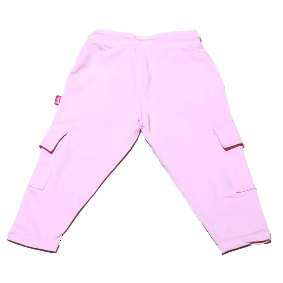 Pink Barbie Print Track Pant