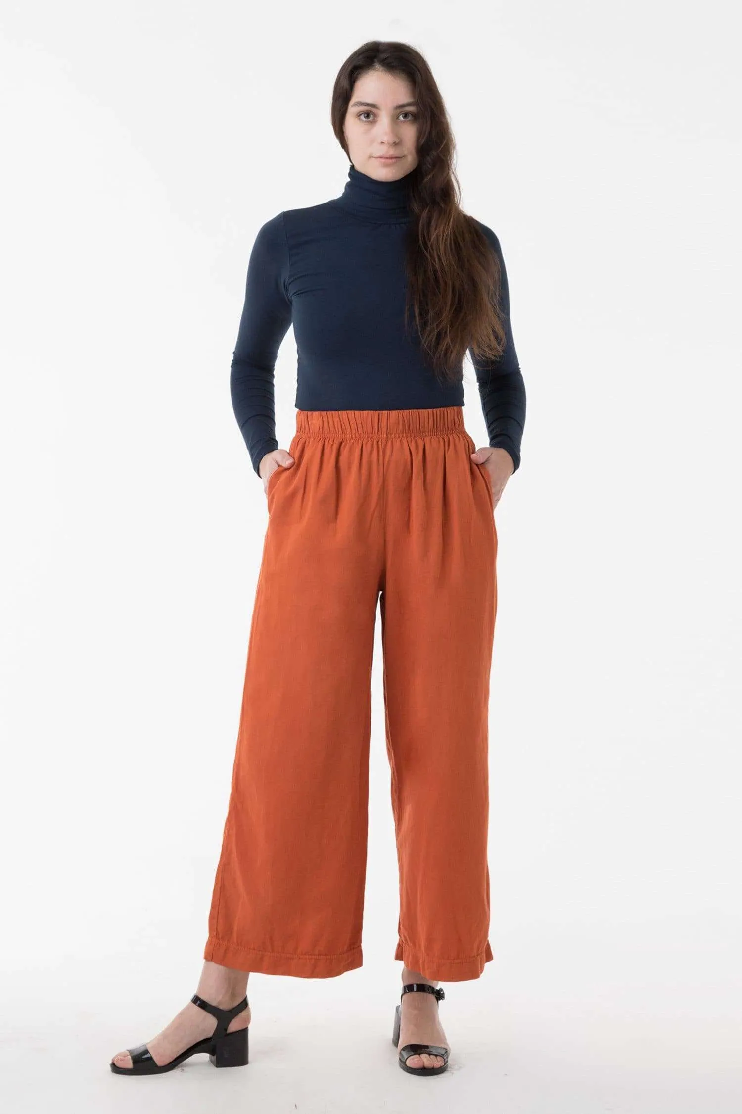 RCT308 - Cotton Twill Wide Pants