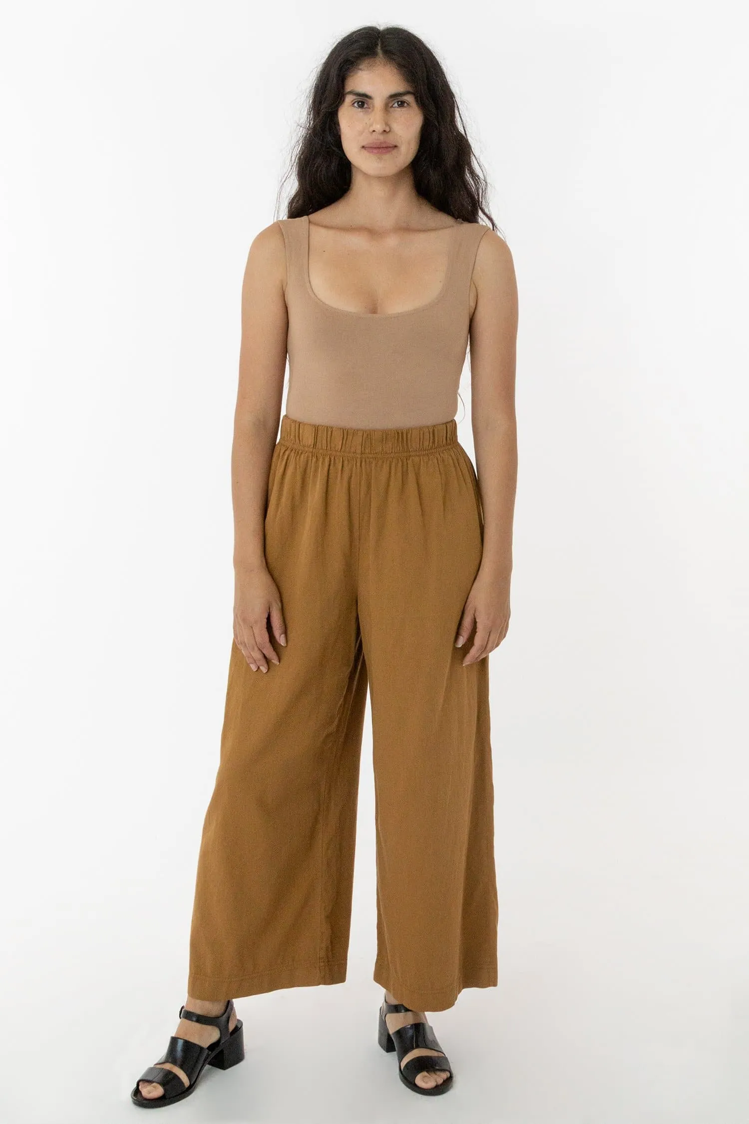 RCT308 - Cotton Twill Wide Pants