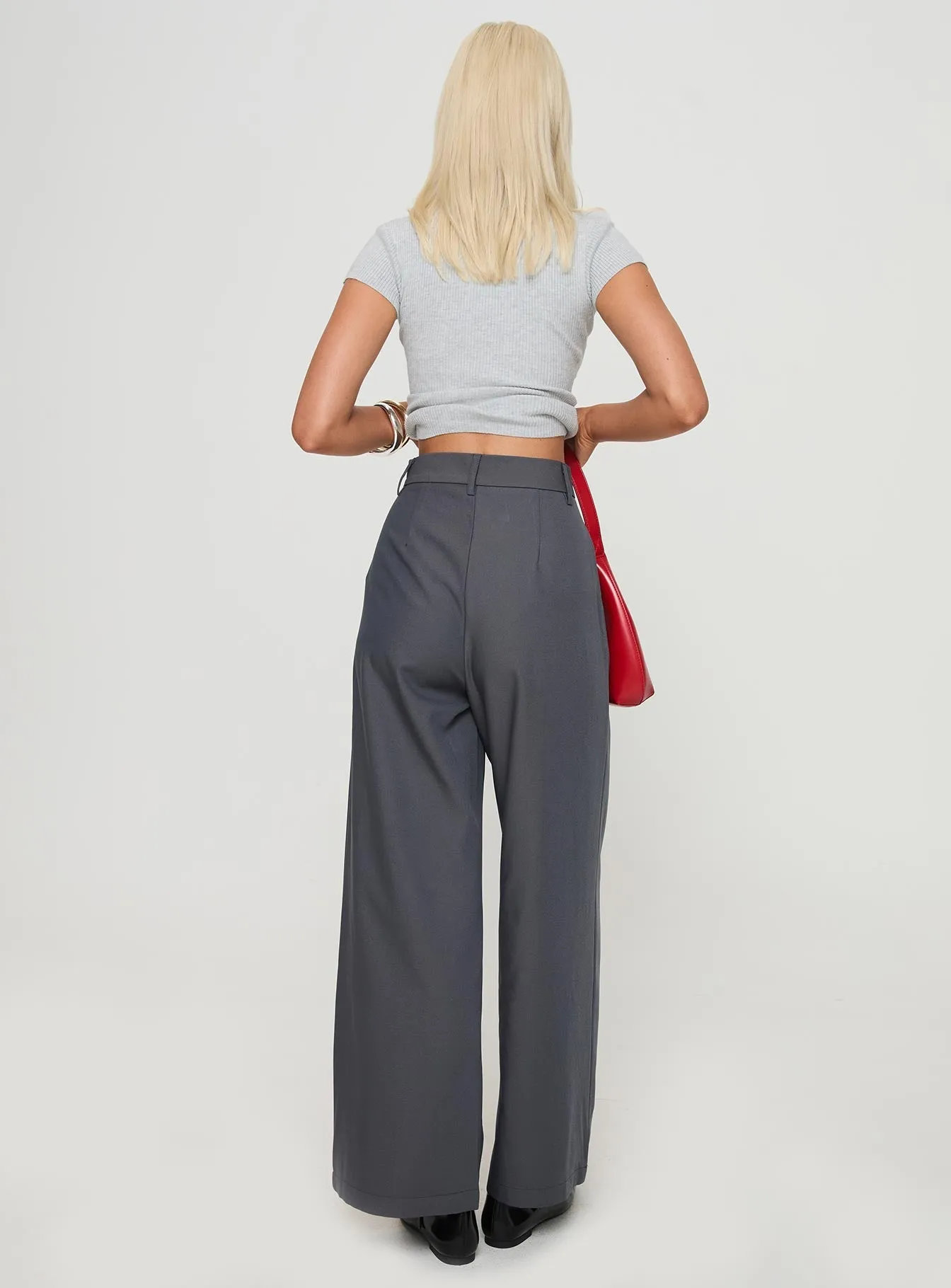 Relaxed Pants Charcoal