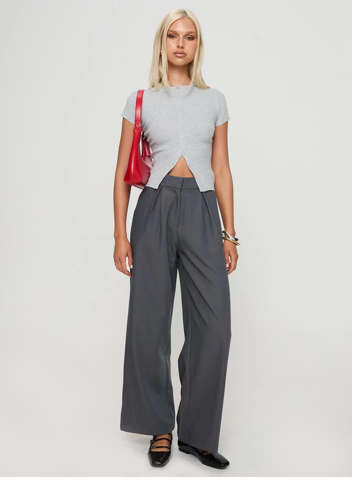 Relaxed Pants Charcoal