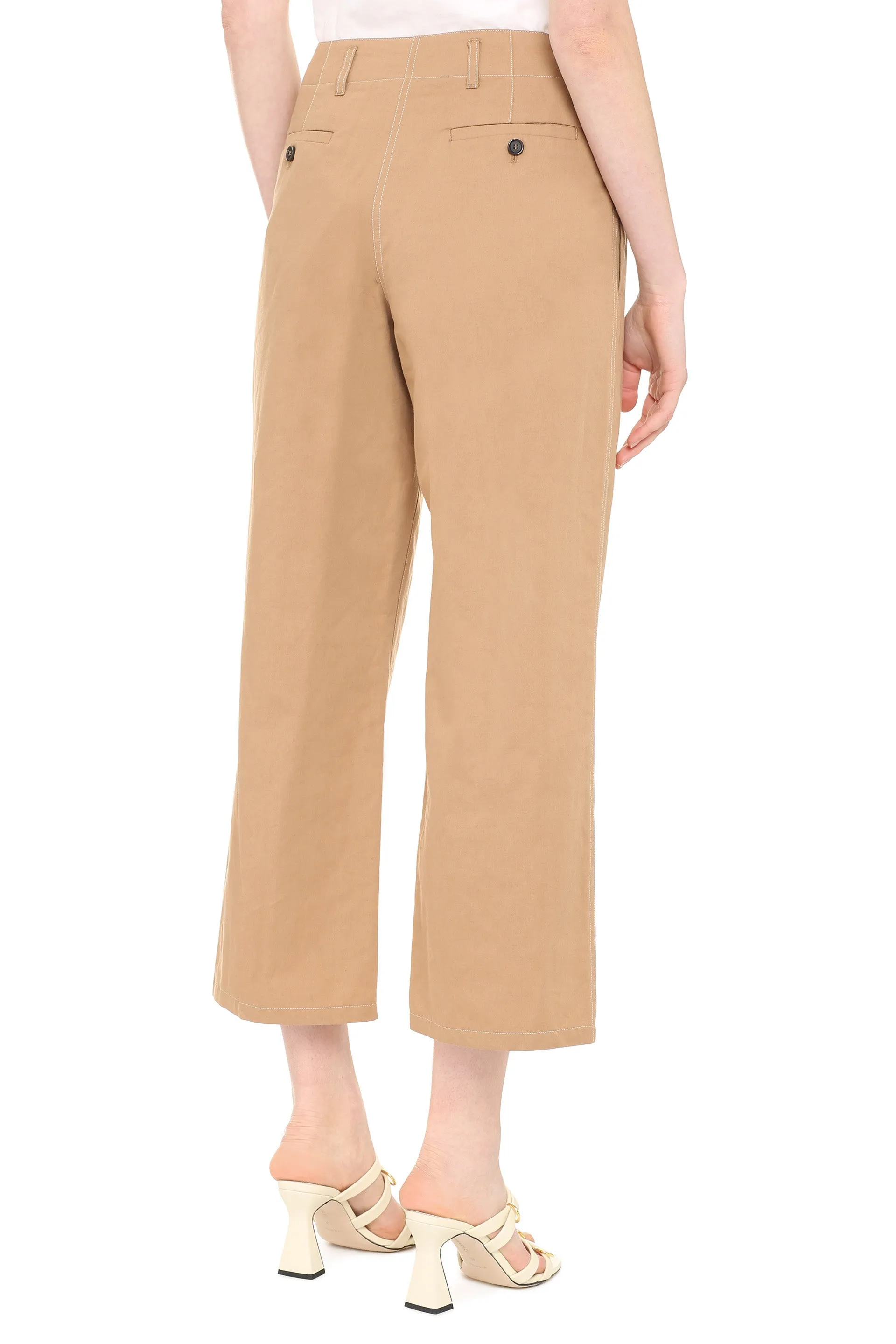 'S Max Mara Faesite Cropped Trousers