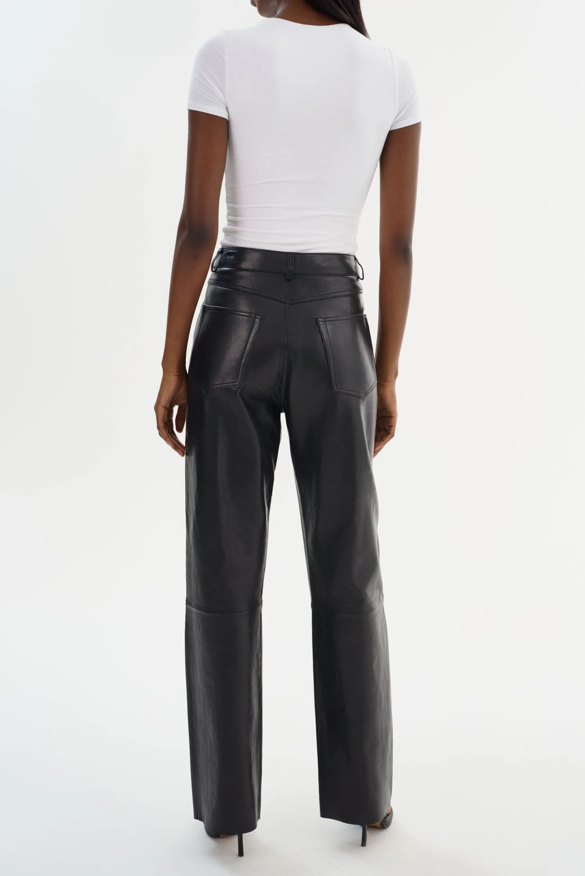 SHANNON | Leather Pants