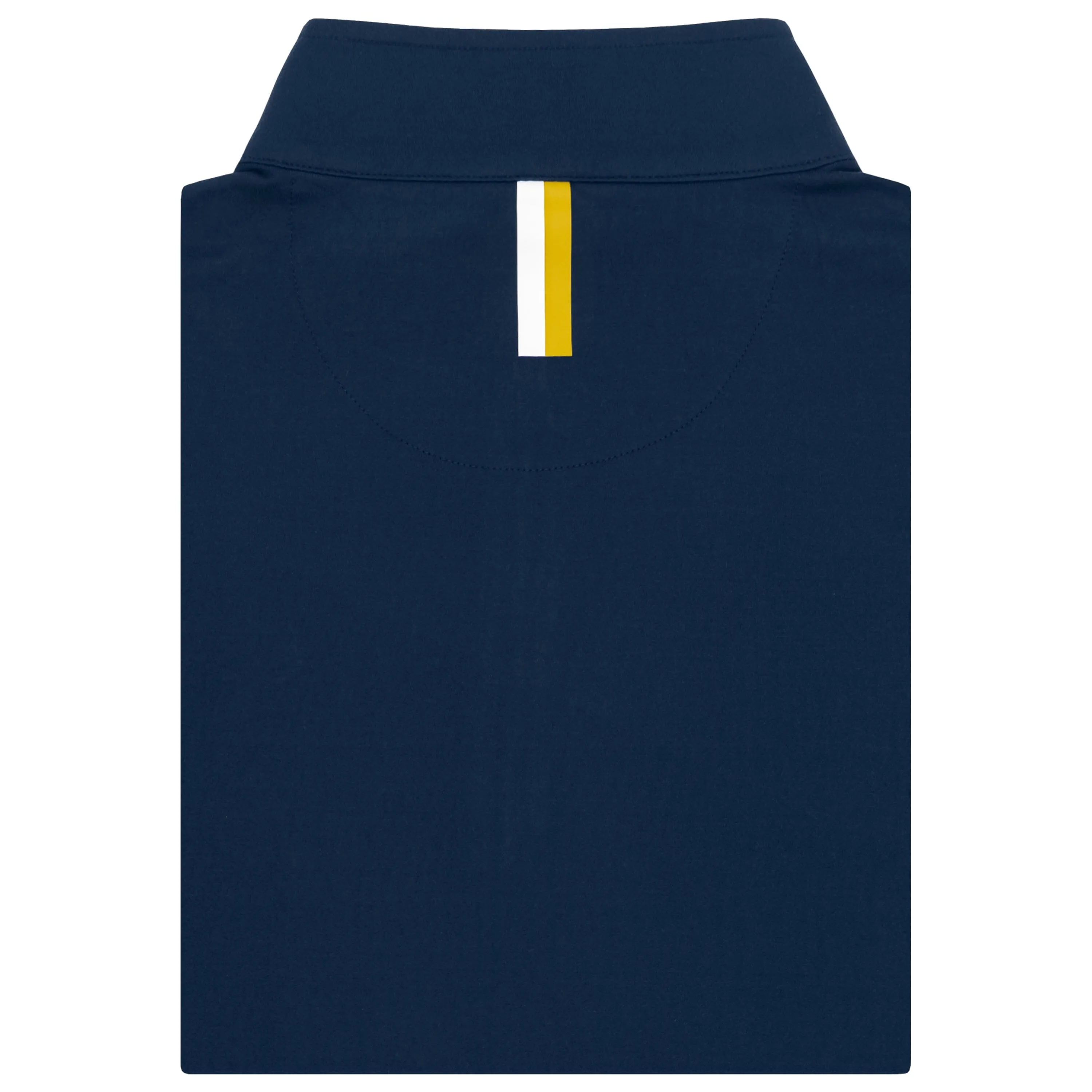 Solid Collegiate Q-Zip - Notre Dame | Solid - Indigo Blue - Notre Dame - 1