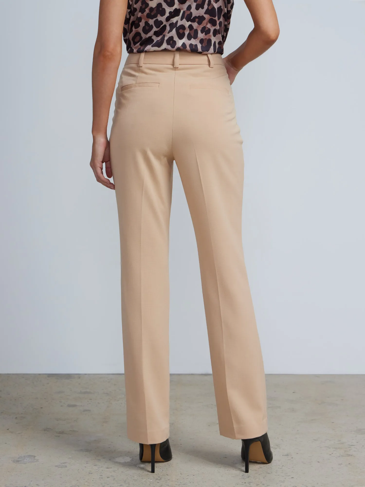 Tailored Straight Leg Pants