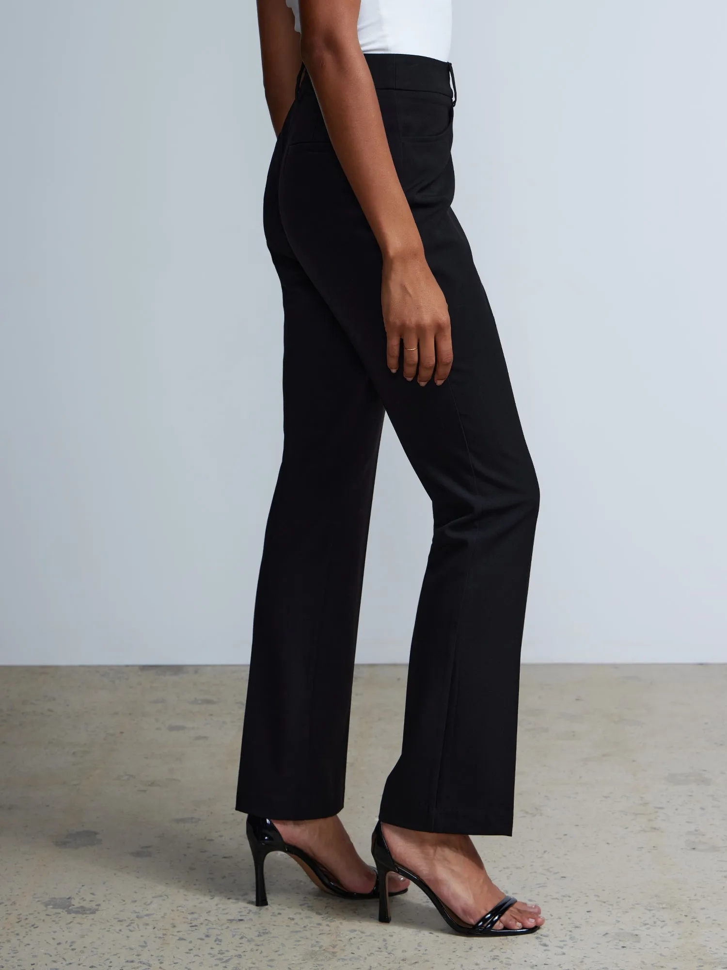 Tailored Straight Leg Pants