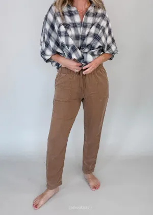 Tapered Drawstring Pant