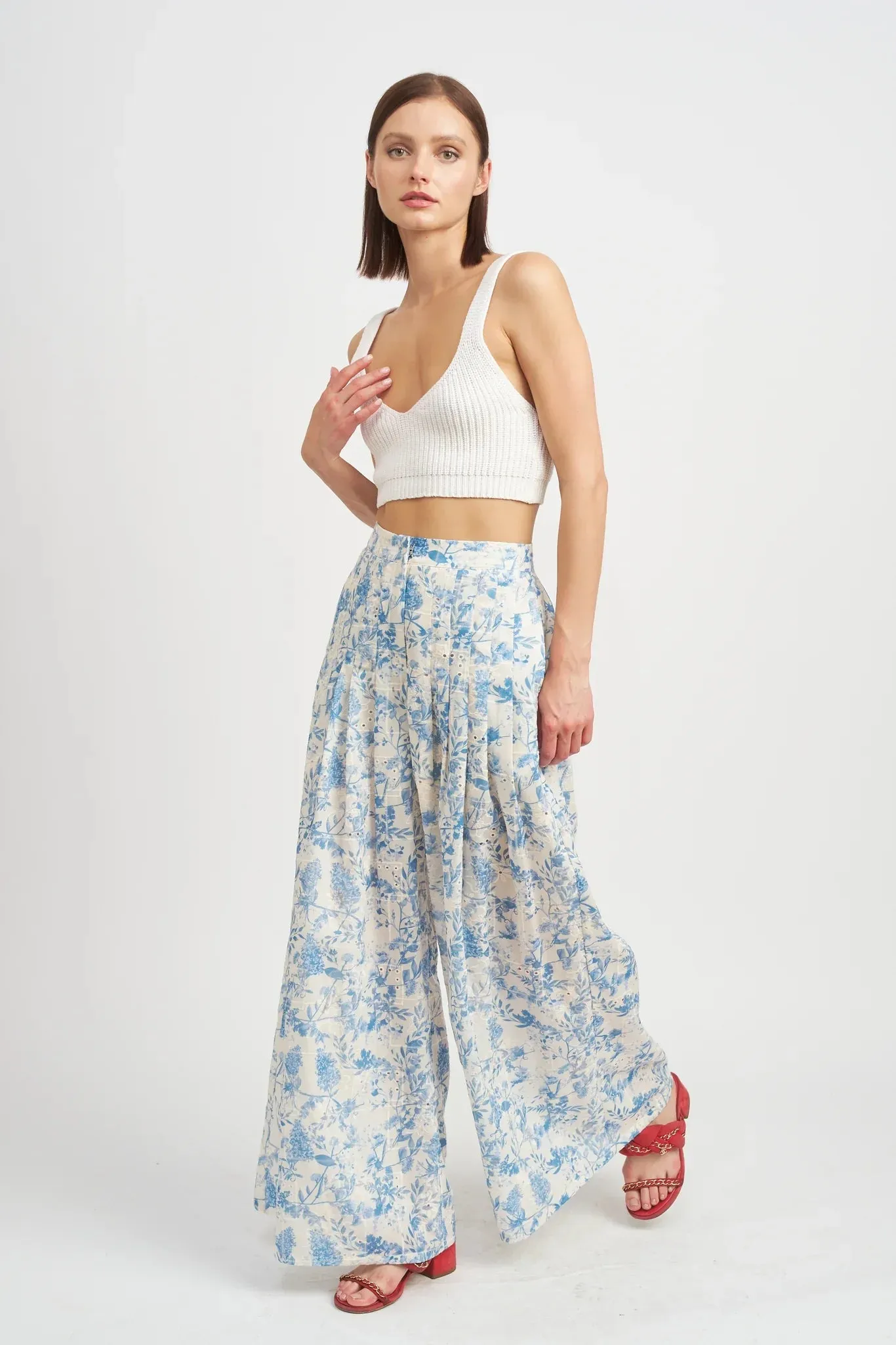 The Davina Wide Leg Pant