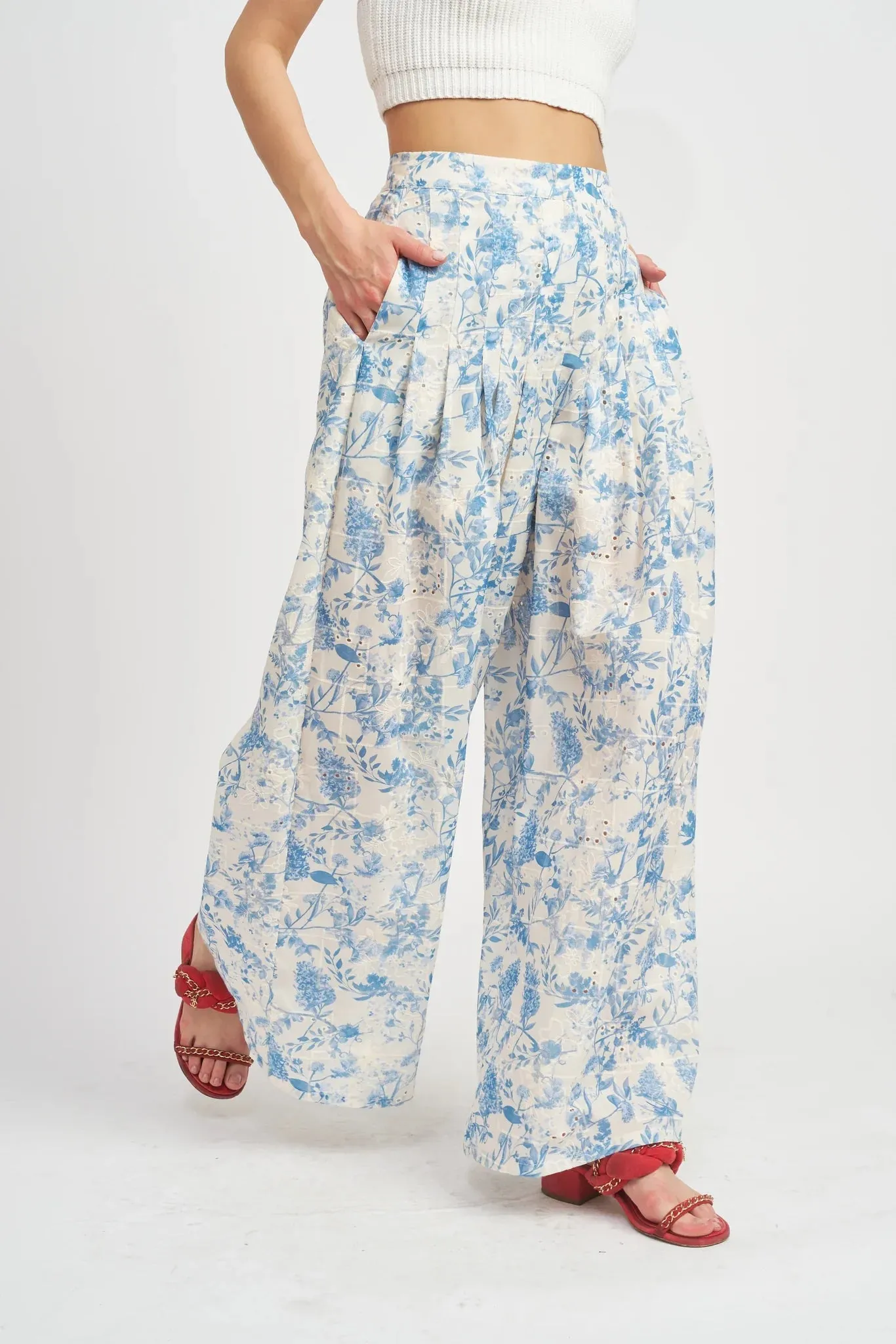 The Davina Wide Leg Pant