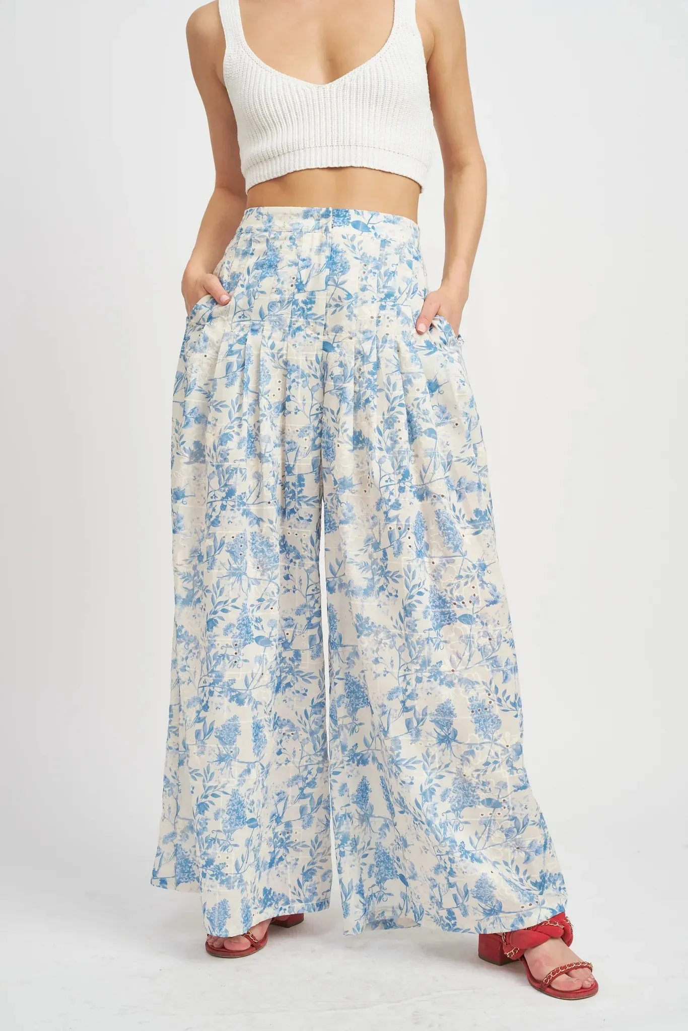 The Davina Wide Leg Pant