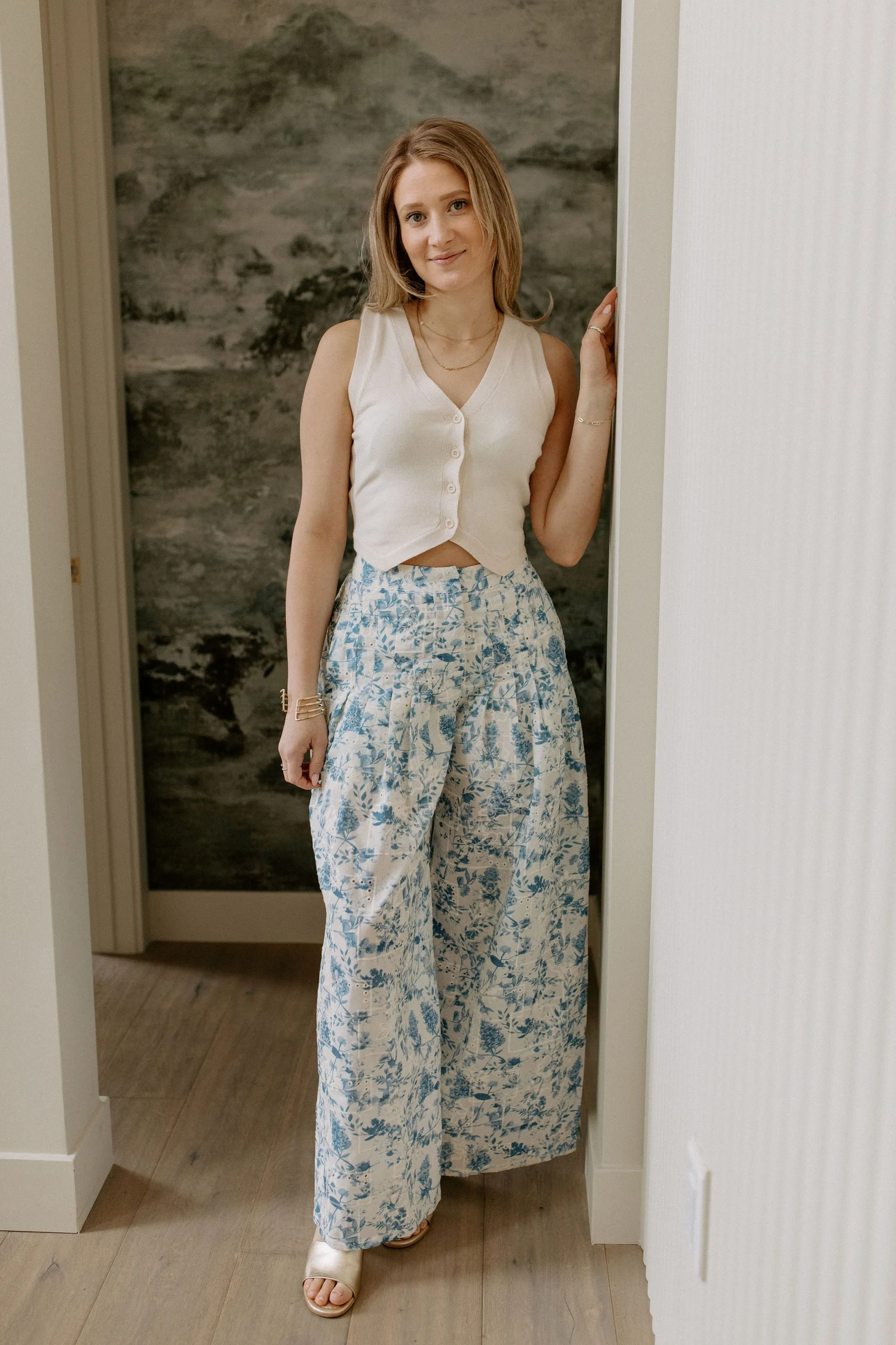 The Davina Wide Leg Pant