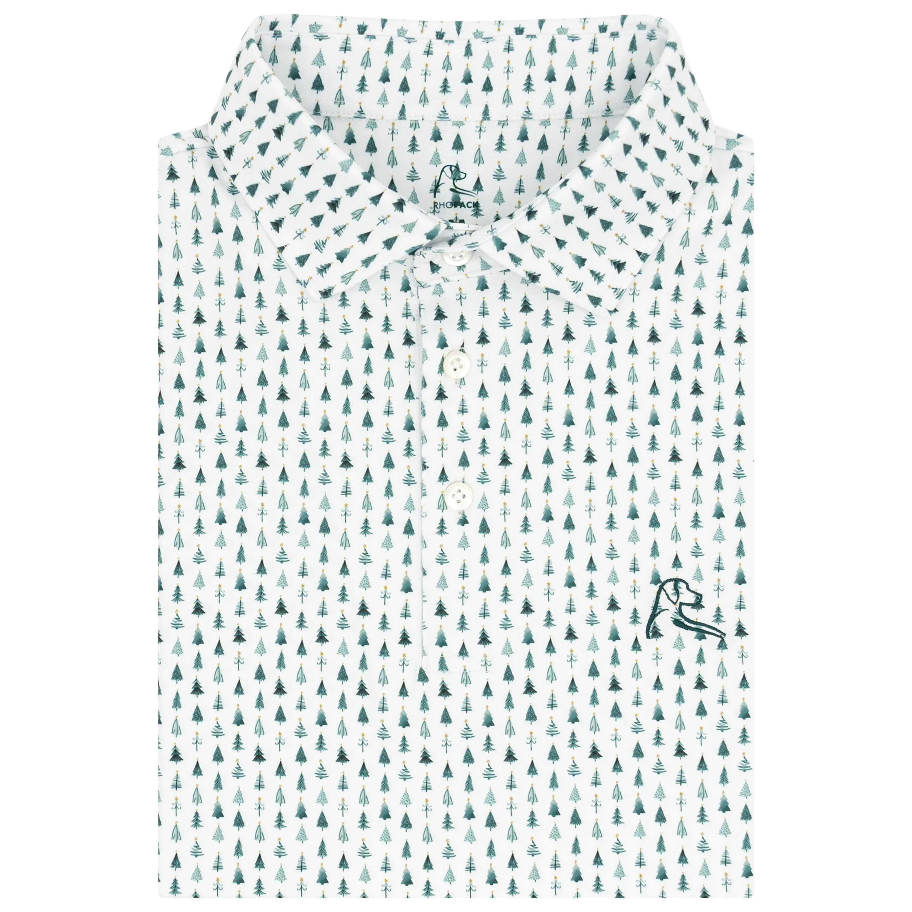 The Tannenbaum | Performance Polo | The Tannenbaum - Leaf Green/White