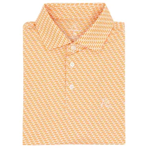 The Tenn | Performance Polo | The Tenn - Papaya Orange/White