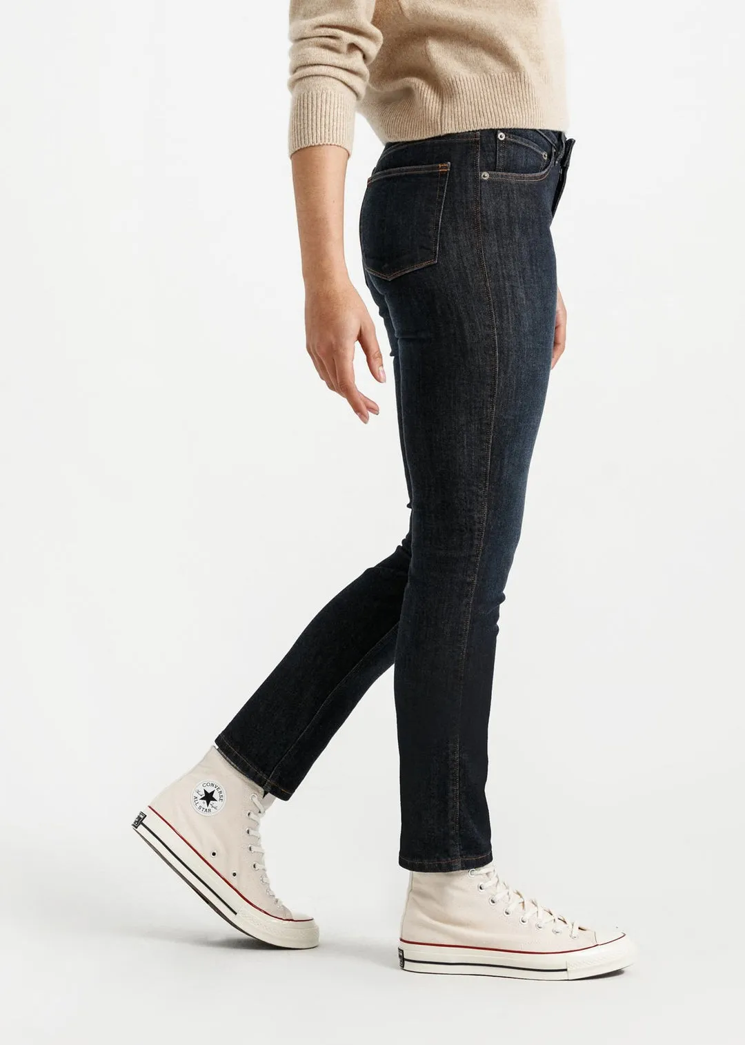 Women's Fireside Denim Mid Rise Slim Straight