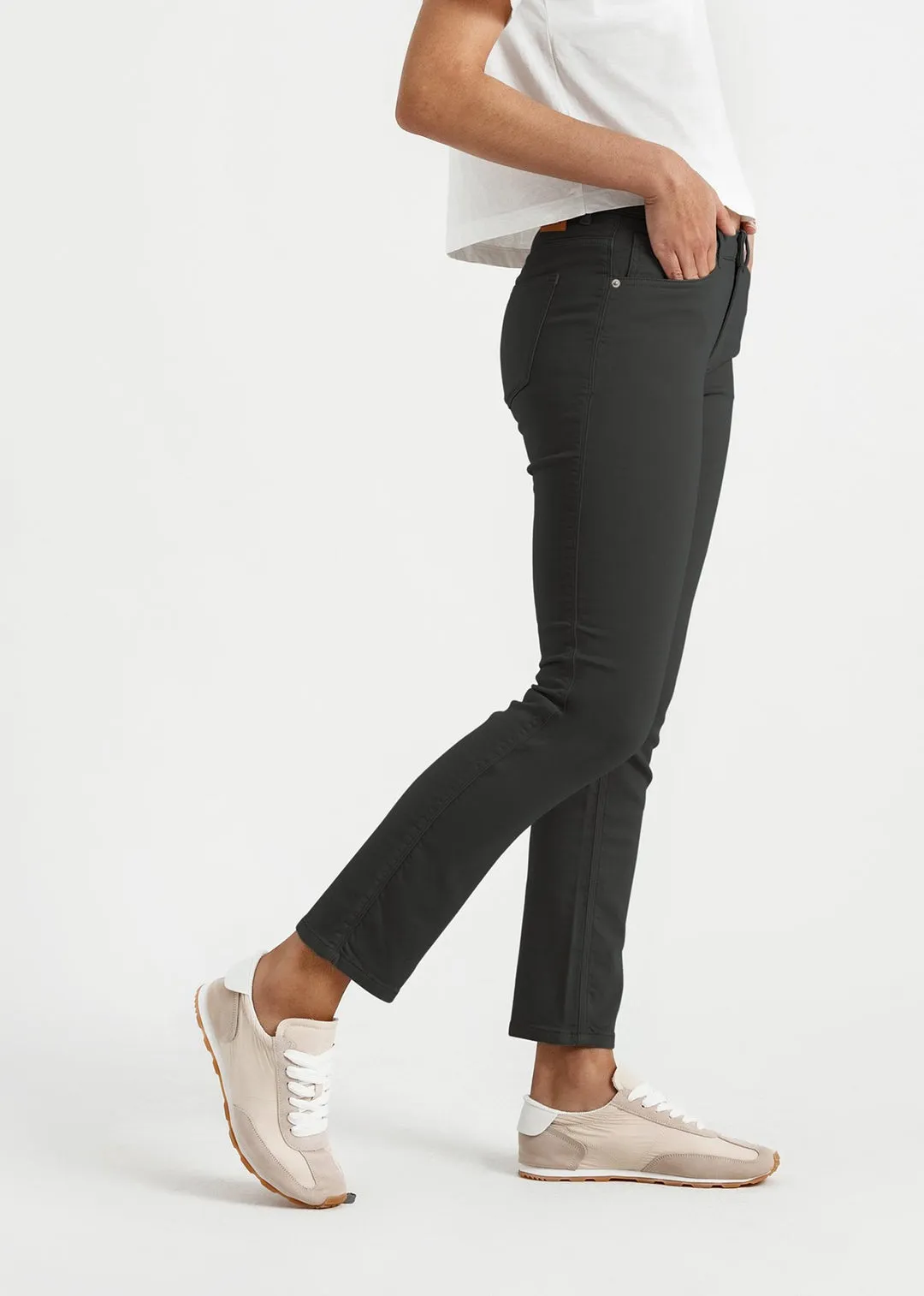 Women's No Sweat Slim Straight Pants