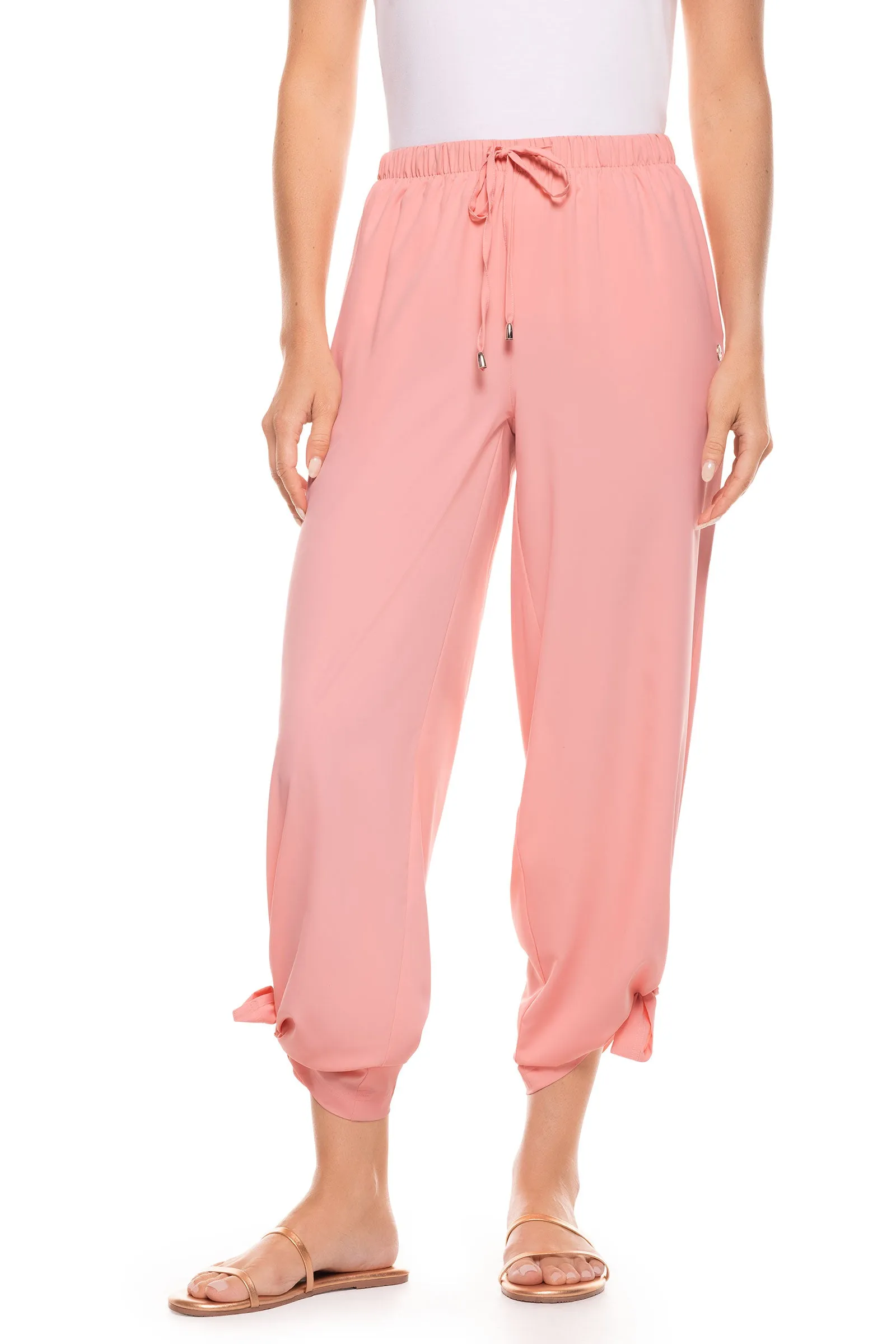 Women's Petra Wide Leg Pants | Peachy Pink