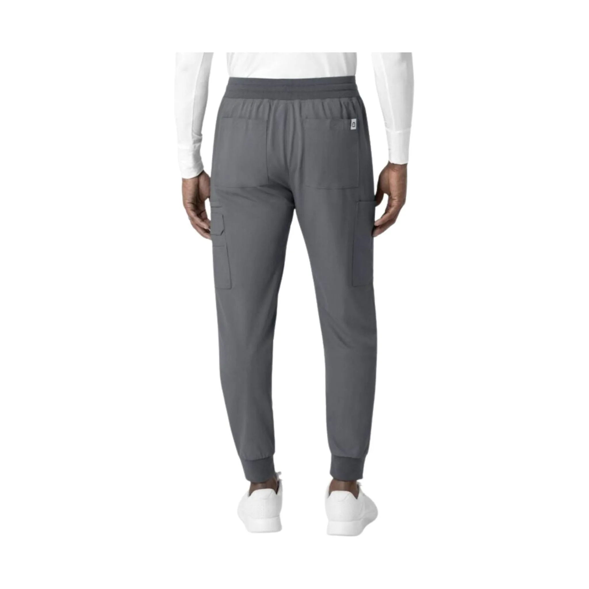 WonderWink Men's Utility Jogger Scrub Pant - Pewter